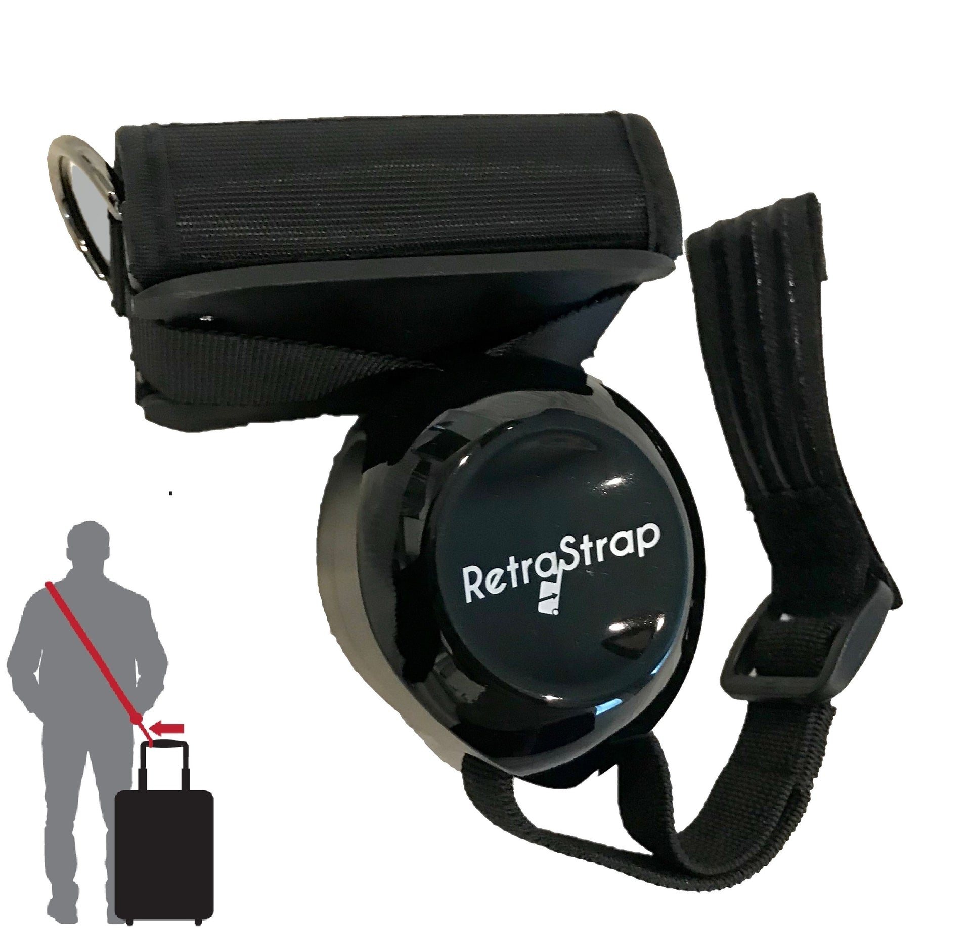 (U.S.) RetraStrap Hands Free your carry-on luggage - Anti theft. - Mercantile Mountain