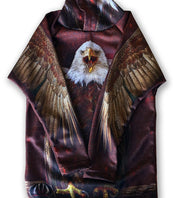 BALD EAGLE USA Hoodie Sport Shirt by MOUTHMAN® - Mercantile Mountain
