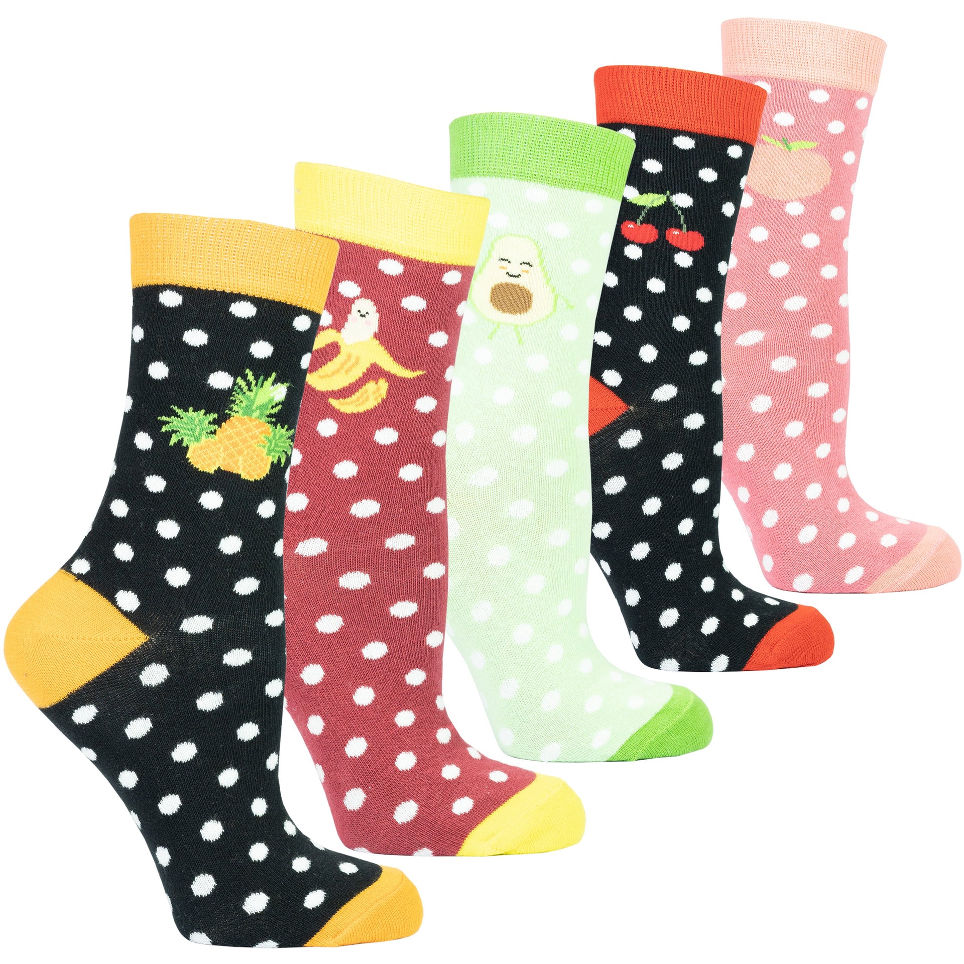 Women's Juicy Fruits Socks Set - Mercantile Mountain