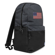 Champion Backpack Embroidered American Flag limited Edition - Mercantile Mountain