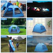 Waterproof Outdoor 3-4 Person Automatic Camping Tent - Mercantile Mountain