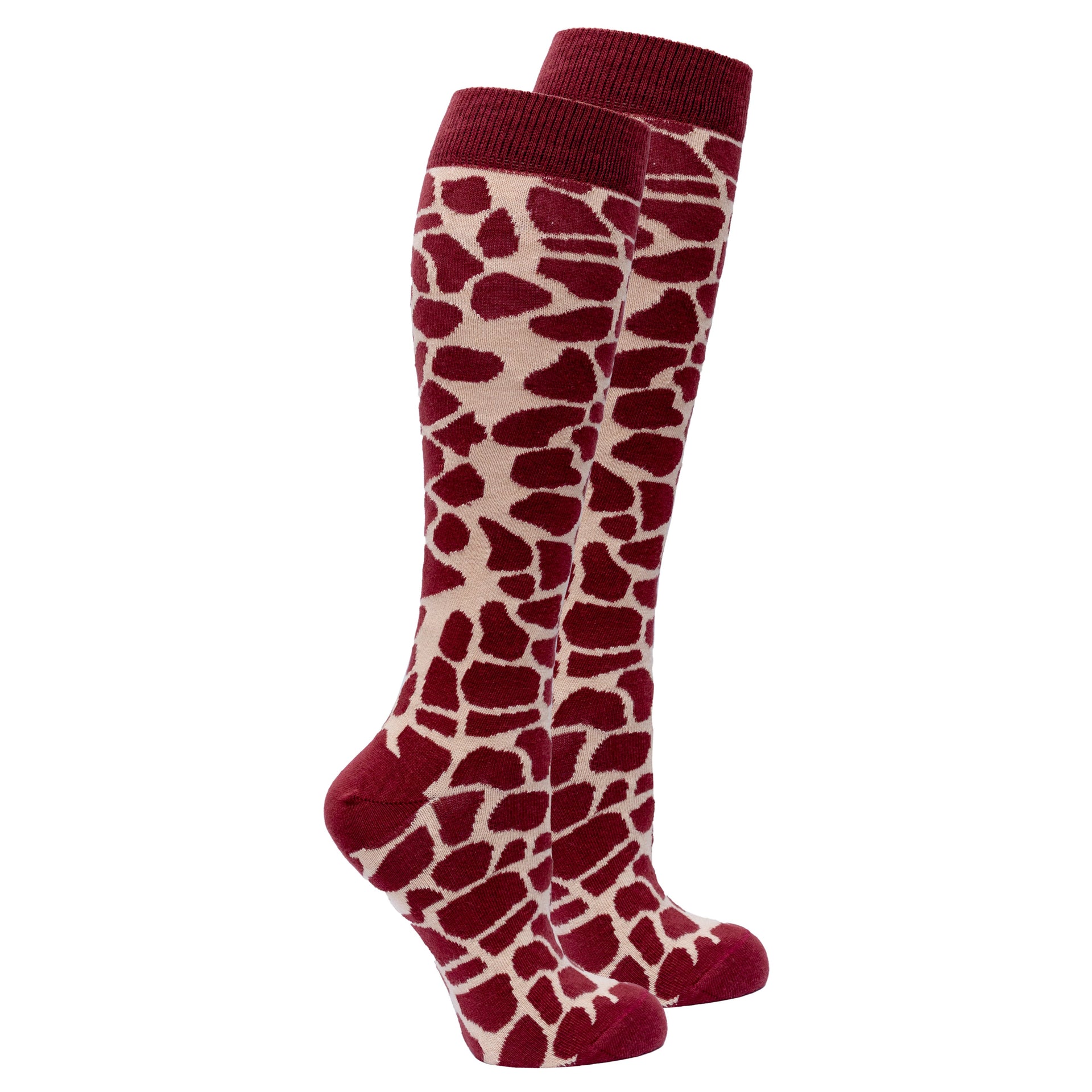 Women's Giraffe Knee High Socks - Mercantile Mountain