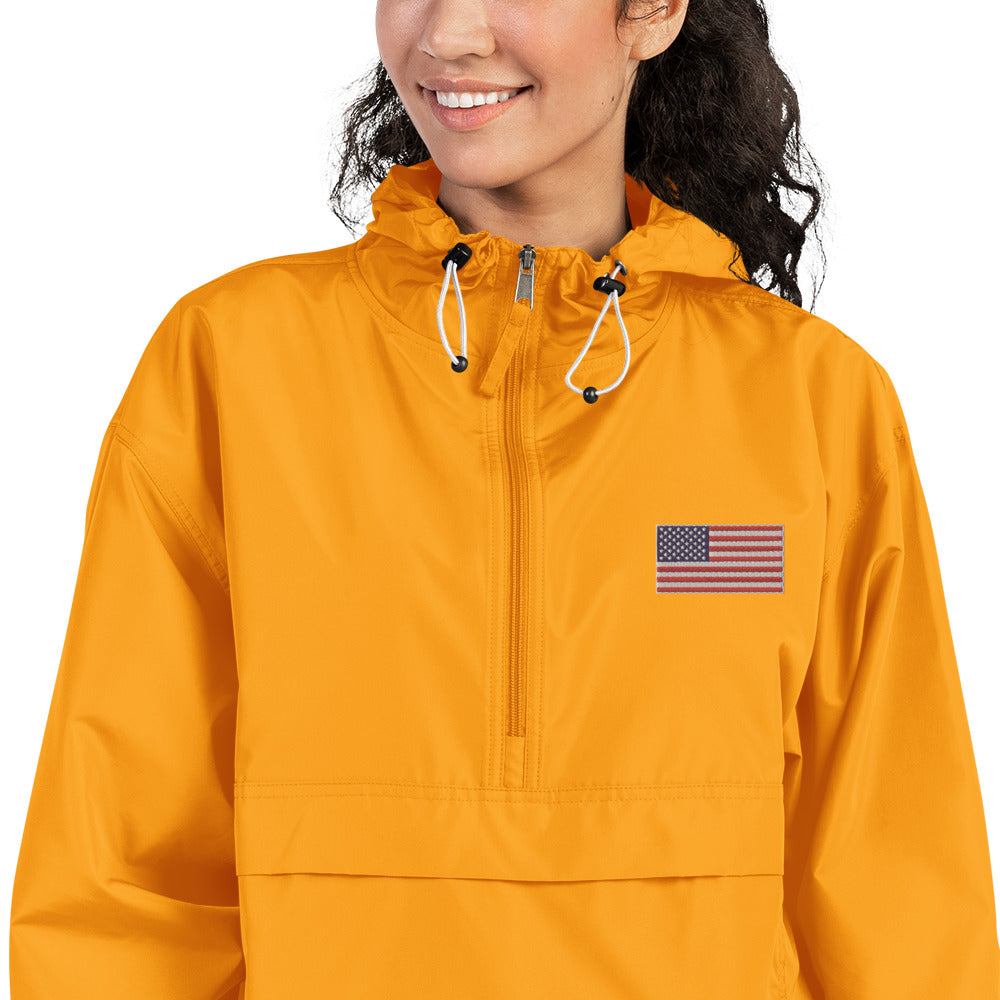Champion Packable Jacket American Flag limited Edition - Mercantile Mountain