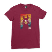 Vintage Retro Llama Unisex Tshirt - Mercantile Mountain