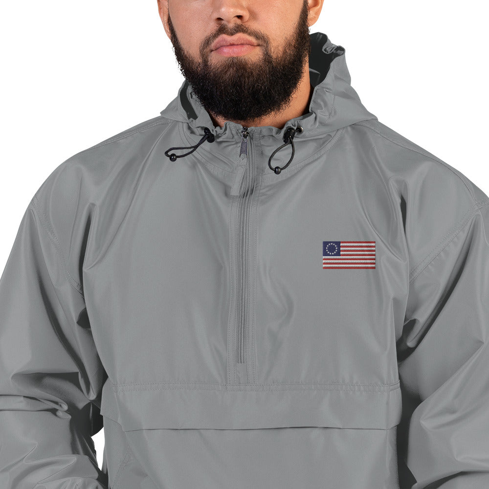 1777 Embroidered Champion Packable Jacket - Mercantile Mountain
