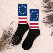 1777 American Flag 4th of July Socks - Mercantile Mountain
