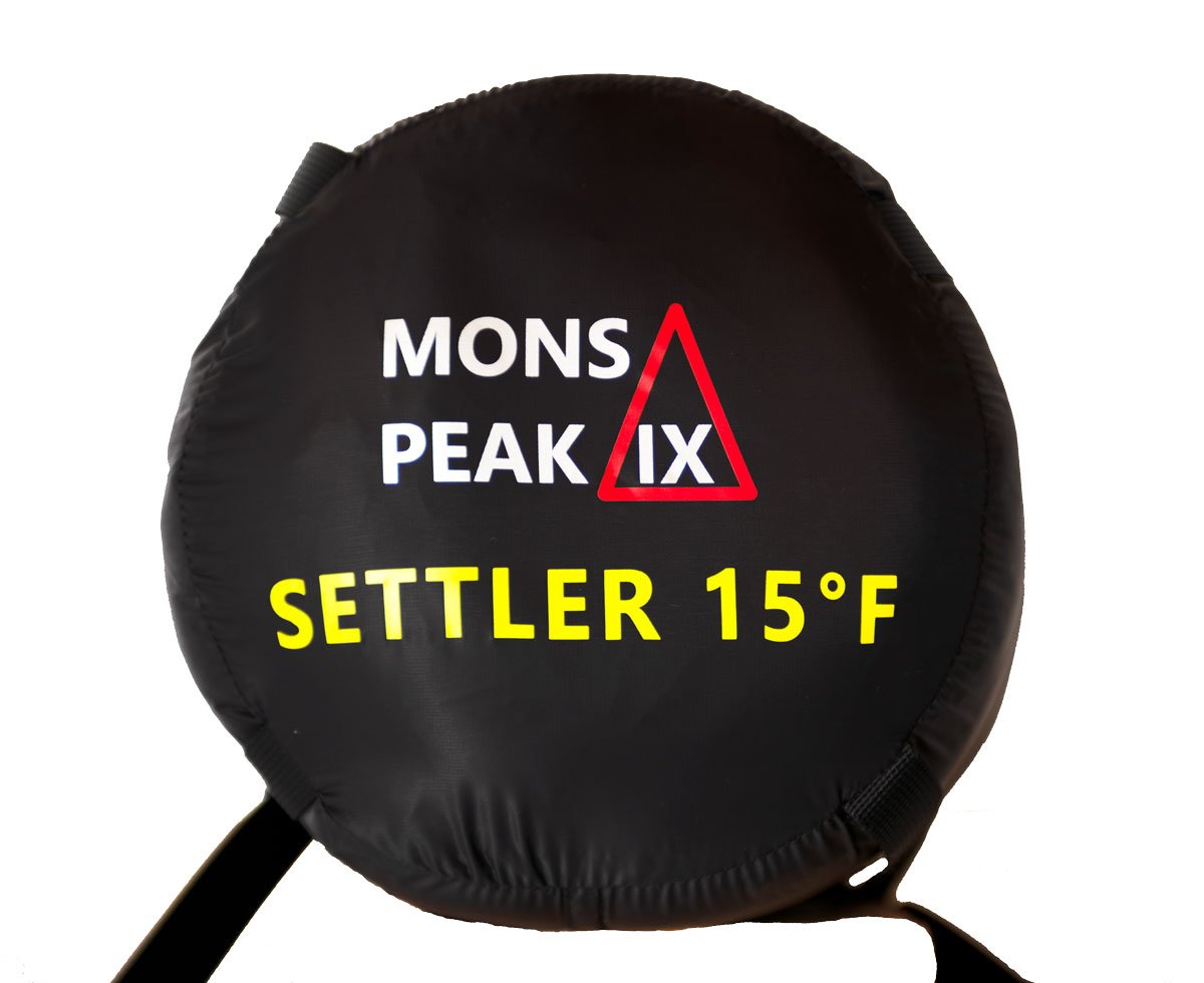 Mons Peak IX Settler 15 F Sleeping Bag - Mercantile Mountain